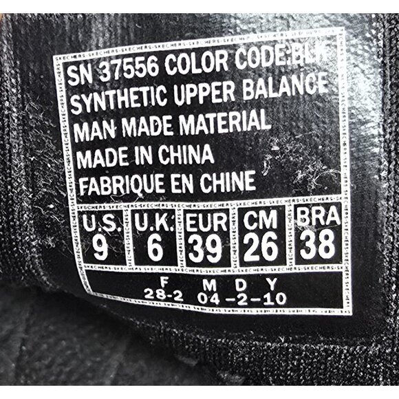 Skechers Tone Ups Sandals Womens 9 Thong Black Toe Post Casual Studded 37556 - Picture 9 of 9